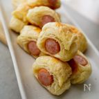 パイ生地で簡単♪ウインナーマヨパイ