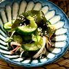 michuの作ってみた!投稿(きゅうりと生わかめの酢の物【作り置き】)