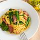 【10分でできる！】菜の花とベーコンの和風パスタ