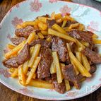 【新じゃがと牛肉のコク旨炒め】ごはん泥棒！