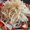 さっぱり食べやすい！しょうが香るいりごまのもやしサラダの工程3