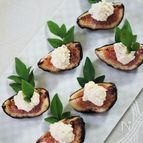 炙り無花果のイタリアン白和え衣かけ