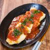 鶏ささ身肉のトマトソースかけ
