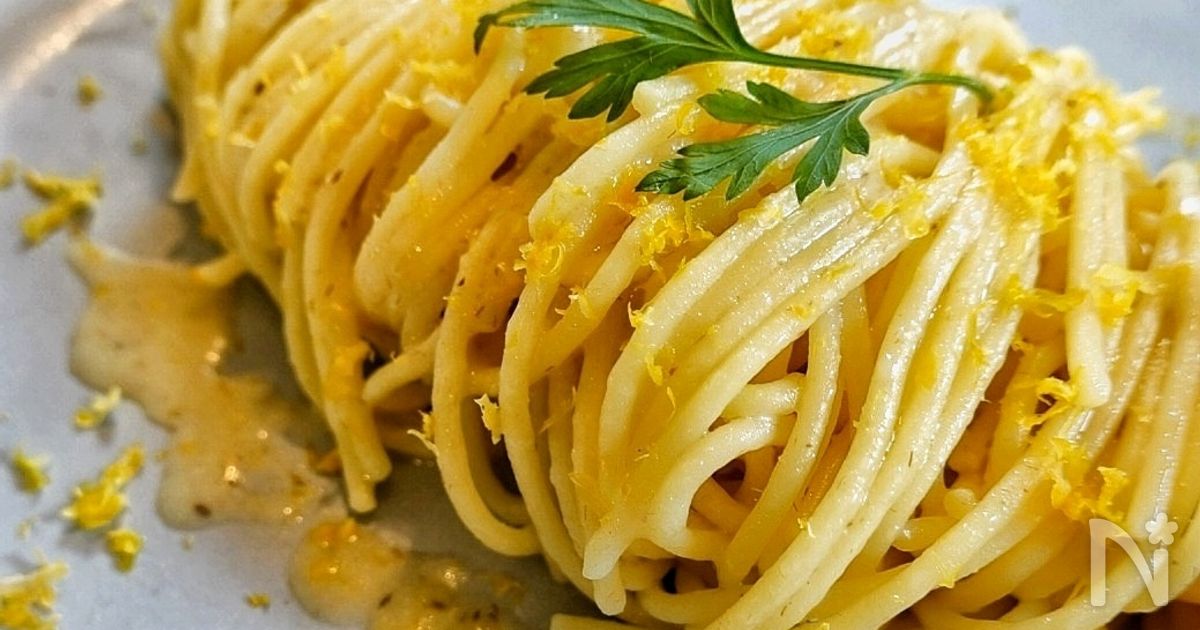 ブラウンバターレモンパスタのレシピ