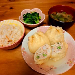 まろみの作ってみた!投稿(【らくレピ】簡単＊豆腐巾着の白だし煮)