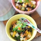 いろいろ野菜のスイートチリソース和え
