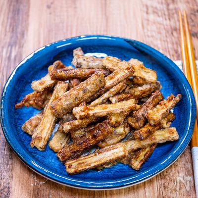 食感最高「ごぼうの唐揚げ」