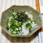 ツルッとコリッと食感「いかオクラ」