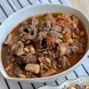あゆの作ってみた!投稿(【簡単牛肉の赤ワイン煮込み】手が込んでいるようにみえちゃう♪)