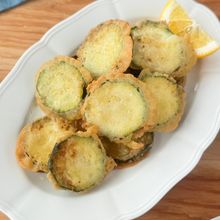 ズッキーニの米粉唐揚げ