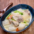 ゴロッと「大根とチキンのクリーム煮」