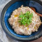 栄養たっぷり♪ツナと豆乳のオートミールリゾット