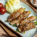 調味料はすべて大さじ１『オクラの甘辛肉巻き』