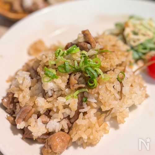 鶏ごぼう混ぜごはん