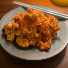 家中の米が消えるほど美味い【豚チリ】