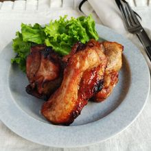 すき焼のたれで「スペアリブ焼き」