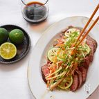 【潤いレシピ】野菜を食べる　夏のローストビーフ