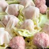 蒸し器不要!包まず簡単◎【ワンパンれんこん焼売】の工程3