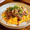 爆速のっけごはん♪【甘辛豚たまごはん】