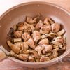 【チキンときのこのワンパンクリームパスタ】お手軽！牛乳で作るの工程2