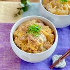 簡単お手軽♩鶏ひき肉で親子丼