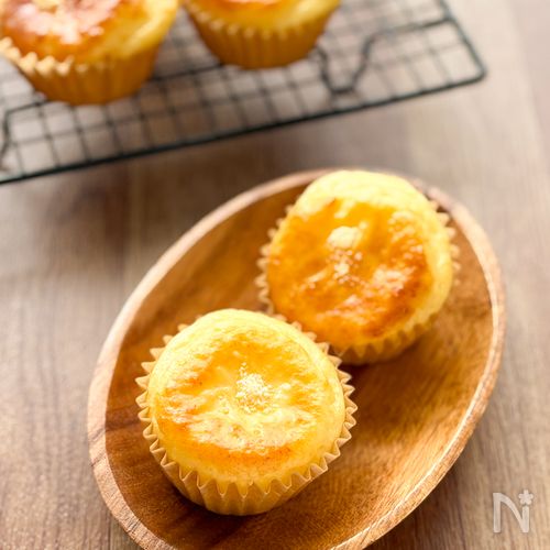 チーズ控えめでも満足◎米粉のチーズマフィン