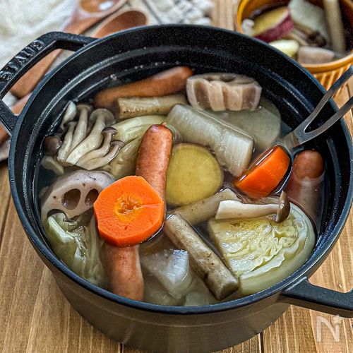 だしが旨い《根菜たっぷり♡和風ポトフ》