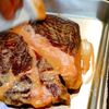 味噌に漬けると赤身が旨い【みそ漬けステーキ丼】の工程5