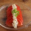 簡単オニオンドレッシング♪トマトと玉ねぎのサラダ