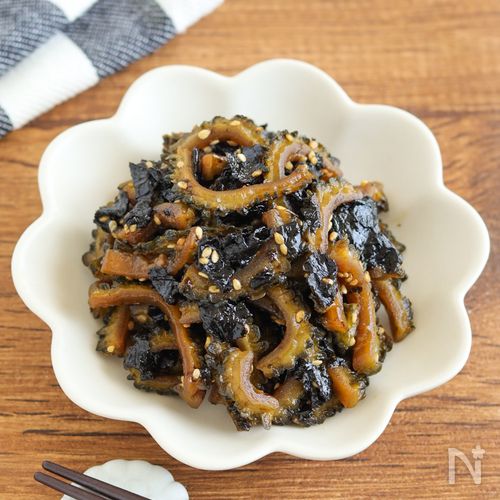 美味しすぎ♡ゴーヤの海苔佃煮【ごはんのお供】