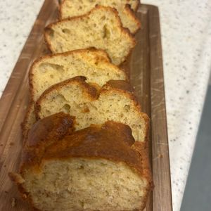 1200116の作ってみた!投稿(【焼くまで5分♡バナナパウンドケーキ】しっとりふんわり食感！)