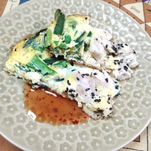 M＊Pの作ってみた!投稿(【ささみニラたま】ワンパン包丁いらず♪)