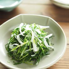 シャキシャキ食感が止まらない!おかひじきさっぱり和え