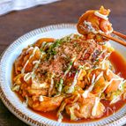 鶏肉ときゃべつのダブルソース照り炒め