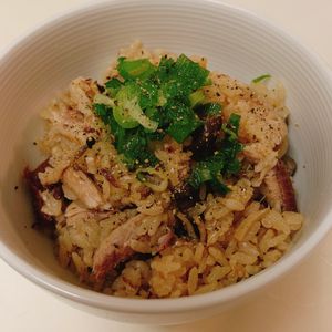りんの作ってみた!投稿(魚の臭みなし！【さんまときのこの炊き込みご飯】にんにく香る)