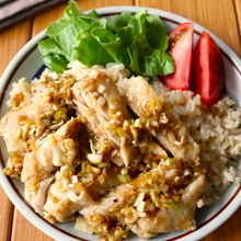 炊飯器で簡単！【絶品カオマンガイ】しっとり柔らか食感♩