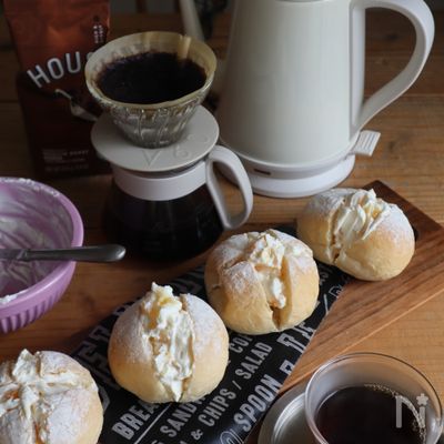 フルーツクリームチーズサンド