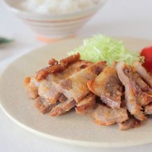 梅干しで疲労回復！豚肉の梅味噌焼き