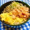 わらびもっちの作ってみた!投稿(やみつき！魚が好きになる♡『ほぐし鮭の和風ビビンバ』)