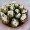 milkの作ってみた!投稿(ゴーヤの洋風ファルシー(肉詰め)クリチ&バルサミコソース添え)