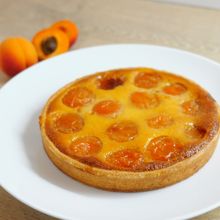 手作り生地で作るアプリコットタルト/空焼きの手間なく簡単!!