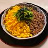あられの作ってみた!投稿(【しっとりそぼろの三色丼】簡単絶品！)