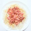 ふうかの作ってみた!投稿(一度食べればやみつき!大根とベーコンのシンプルサラダ)