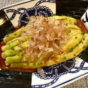 楽ラク手抜キッチン🐶🐾の作ってみた!投稿(レンジで簡単！焼かない焼きなす★味付け最高！【作り置き】)
