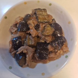 ひできちの作ってみた!投稿(茄子と豚こま《スタミナ♡味噌炒め》)