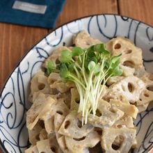 【レンコンの柚子胡椒マヨポンサラダ】箸が止まらない美味しさ♪