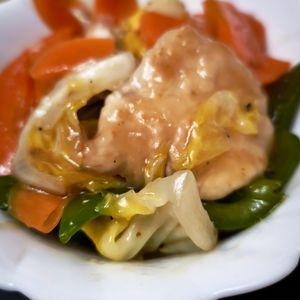 384911の作ってみた!投稿(【鶏キャベツうま塩とろみ炒め】食材2つ！早うまヘルシーおかず)