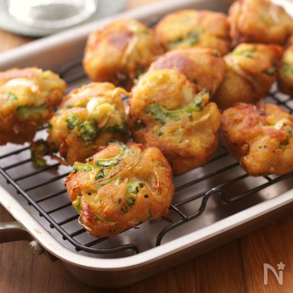 インド風てんぷら、ゴーヤのパコラ