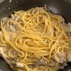 【チキンクリームパスタ】生クリーム不使用・ワンパンで簡単の工程4