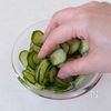 もう茹でない!レンジで一発【きゅうりとツナのスパサラ】の工程3